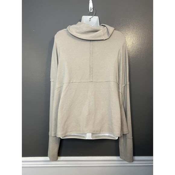 Blue B Collection Sweater Womens Medium Khaki Cowl Neck Pullover Style 22066T - Picture 6 of 10